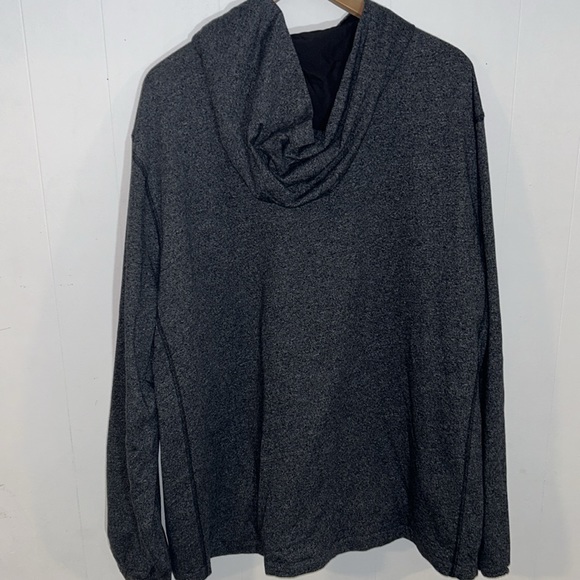 Apt 9 Gray & Black Water Repellent Reversible Hooded Jacket Size XXL NWT - Picture 7 of 8